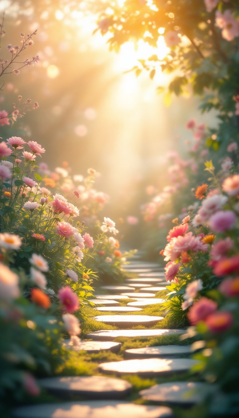 Alt=La beauté et la variété des fleurs dans le ciel vous submergeront.